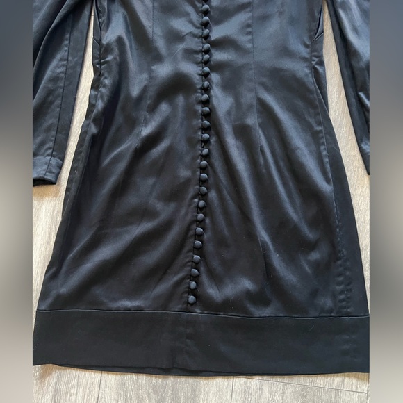 Rare! French connection avant garde puff sleeve Victorian button dress. Size 2 - Picture 8 of 13